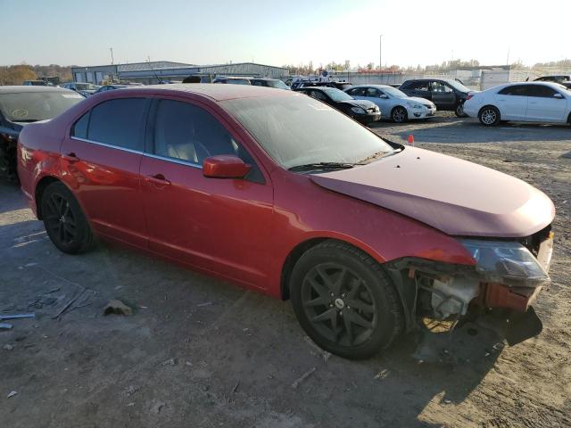 3FAHP0JA2CR370799 - 2012 FORD FUSION SEL RED photo 4