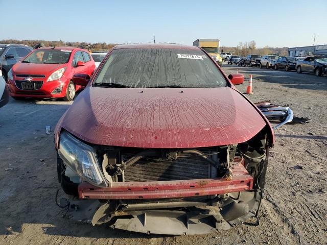 3FAHP0JA2CR370799 - 2012 FORD FUSION SEL RED photo 5