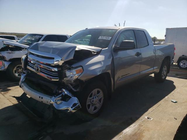 5TFRM5F17GX104544 - 2016 TOYOTA TUNDRA DOUBLE CAB SR/SR5 GRAY photo 1