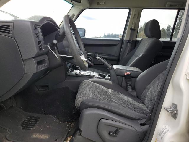 1J4RG4GK9AC114784 - 2010 JEEP COMMANDER SPORT თეთრი ფოტო 7