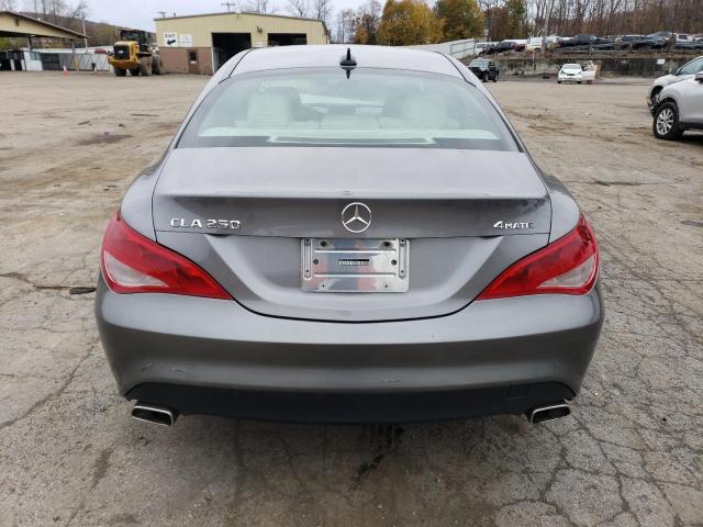 WDDSJ4GB0FN173572 - 2015 MERCEDES-BENZ CLA 250 4MATIC GRAY photo 6