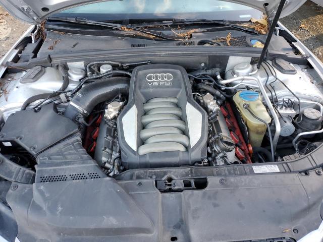 WAUCVAFR4BA077474 - 2011 AUDI S5 PREMIUM PLUS ვერცხლისფერი ფოტო 11