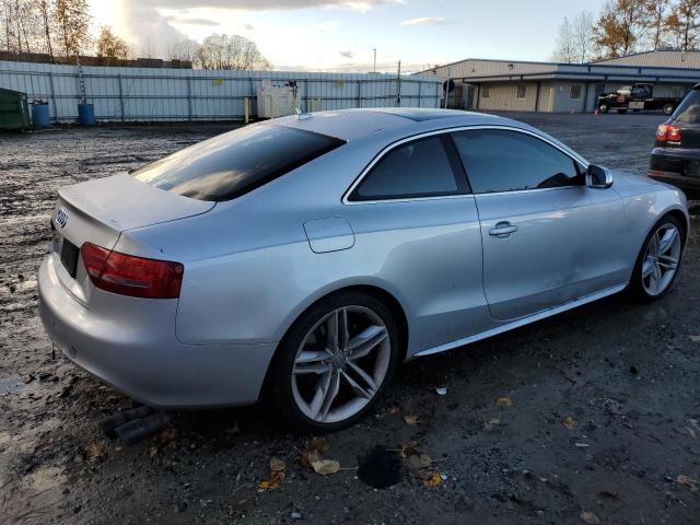 WAUCVAFR4BA077474 - 2011 AUDI S5 PREMIUM PLUS SILVER photo 3