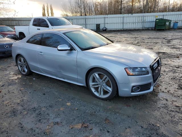 WAUCVAFR4BA077474 - 2011 AUDI S5 PREMIUM PLUS SILVER photo 4