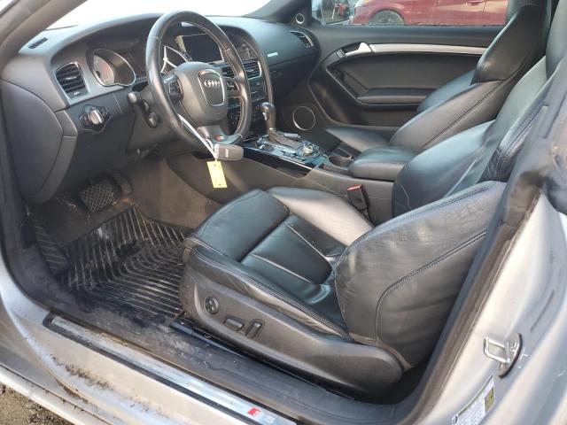 WAUCVAFR4BA077474 - 2011 AUDI S5 PREMIUM PLUS ვერცხლისფერი ფოტო 7