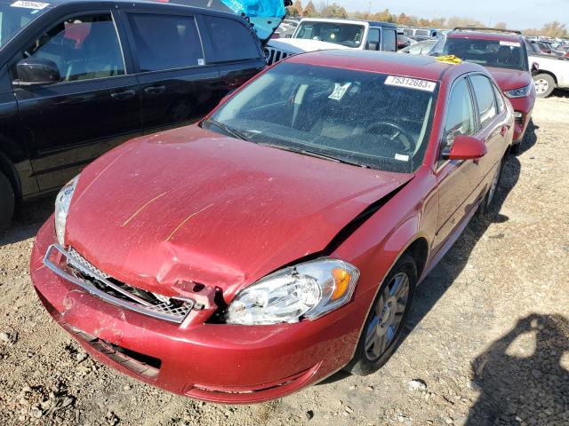 2G1WB5E31E1129826 - 2014 CHEVROLET IMPALA LIM LT RED photo 1