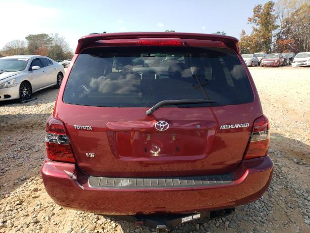 JTEGP21A070129469 - 2007 TOYOTA HIGHLANDER SPORT BURGUNDY photo 6