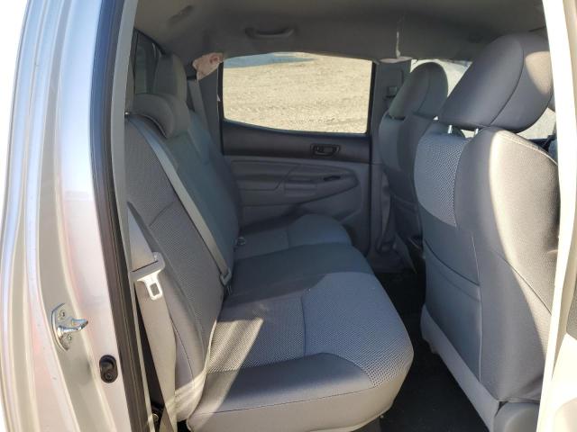5TFJU4GNXDX035224 - 2013 TOYOTA TACOMA DOUBLE CAB PRERUNNER SILVER photo 10