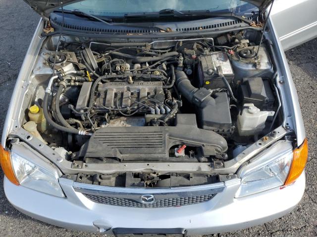 JM1BJ2232Y0284445 - 2000 MAZDA PROTEGE ES SILVER photo 11