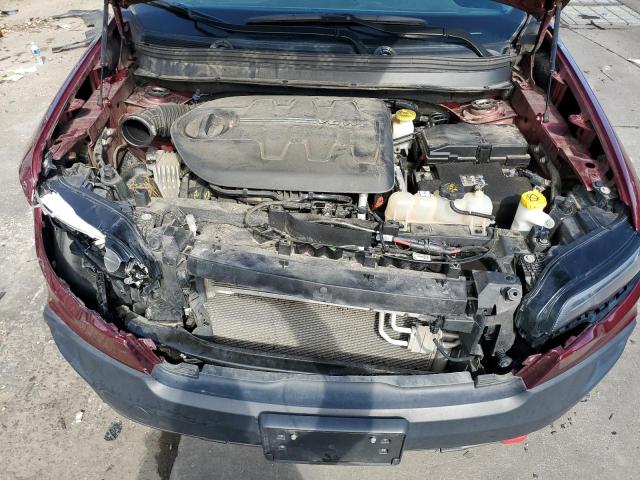 1C4PJMBX0KD169380 - 2019 JEEP CHEROKEE TRAILHAWK Bordo foto 12