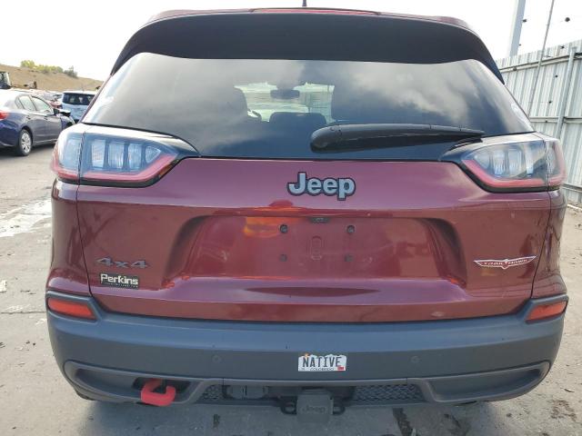 1C4PJMBX0KD169380 - 2019 JEEP CHEROKEE TRAILHAWK Bordo foto 6