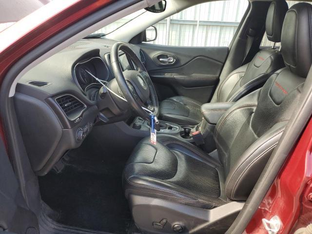 1C4PJMBX0KD169380 - 2019 JEEP CHEROKEE TRAILHAWK Bordo foto 7