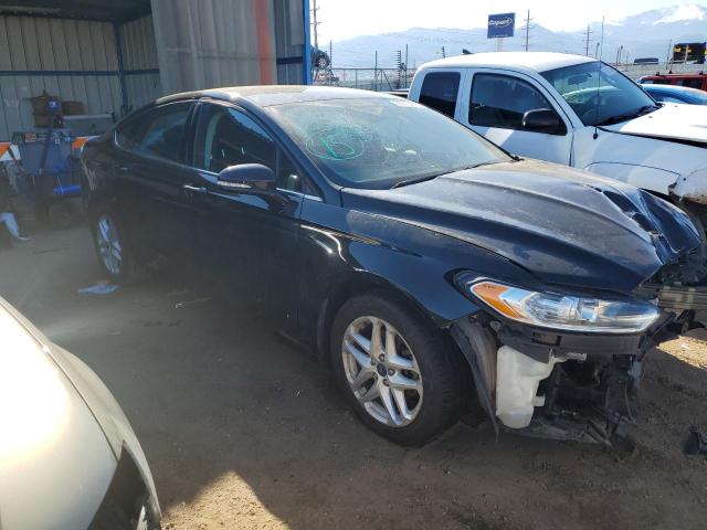 3FA6P0H79GR374016 - 2016 FORD FUSION SE BLACK photo 4