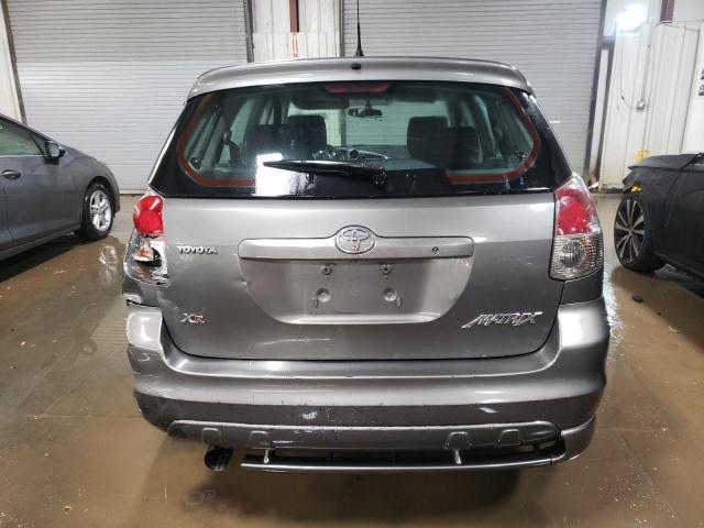 2T1KR32E97C685124 - 2007 TOYOTA COROLLA MA XR GRAY photo 6