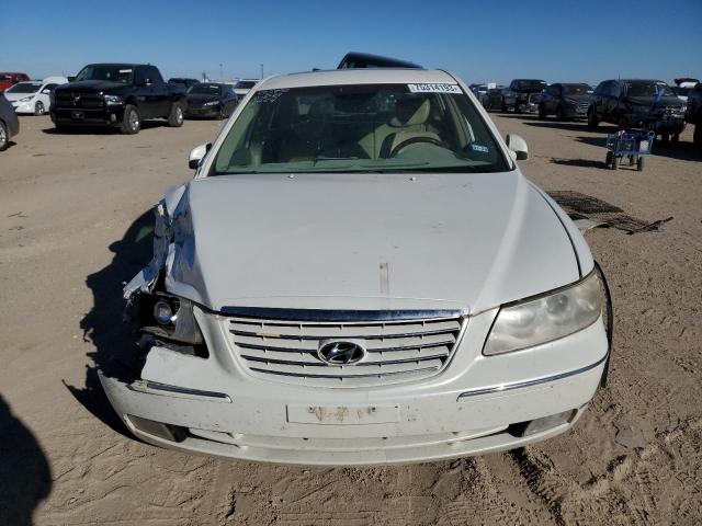 KMHFC46F76A112118 - 2006 HYUNDAI AZERA SE WHITE photo 5