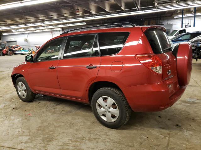 JTMBD33VX86063850 - 2008 TOYOTA RAV4 RED photo 2