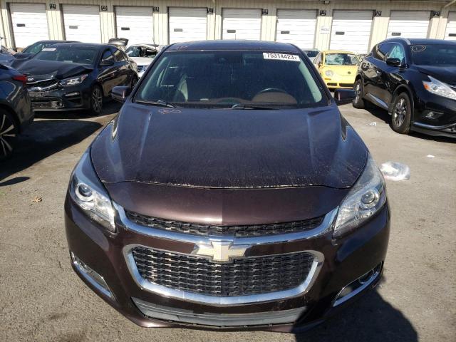 1G11G5SX4FF197700 - 2015 CHEVROLET MALIBU LTZ მუქწითელი ფოტო 5