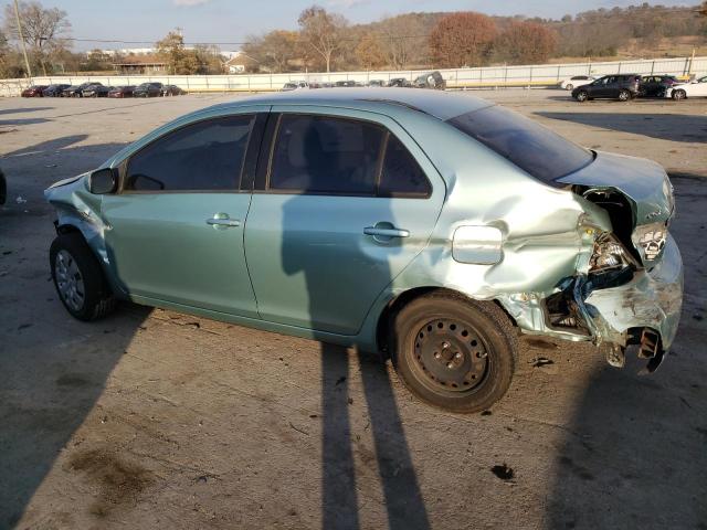 JTDBT903991324067 - 2009 TOYOTA YARIS GREEN photo 2