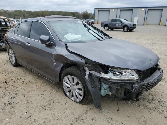 1HGCR2F86EA181703 - 2014 HONDA ACCORD EXL CHARCOAL photo 4