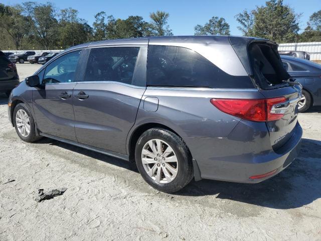 5FNRL6H25KB045494 - 2019 HONDA ODYSSEY LX GRAY photo 2