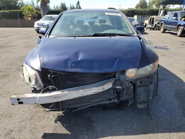 1HGFA16536L087837 - 2006 HONDA CIVIC LX BLUE photo 5