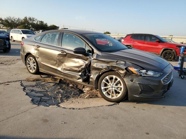 3FA6P0LU8KR187727 - 2019 FORD FUSION SE GRAY photo 4