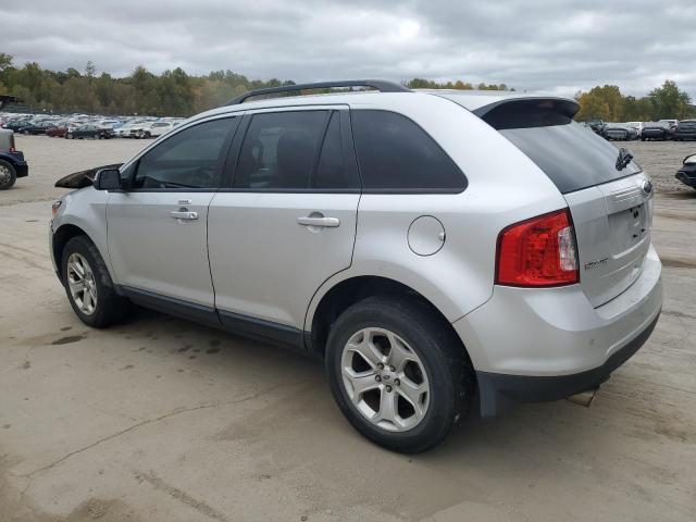 2FMDK4JC9EBA22625 - 2014 FORD EDGE SEL SILVER photo 2