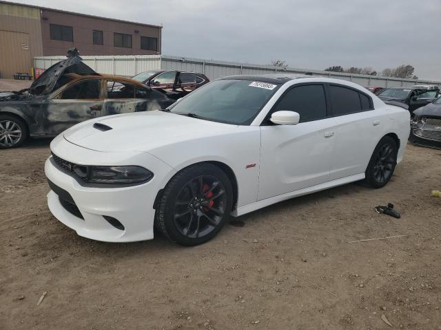 2C3CDXGJ1LH107751 - 2020 DODGE CHARGER SCAT PACK WHITE photo 1
