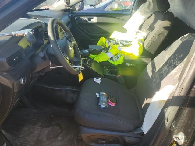 1FM5K8AB4MGC35038 - 2021 FORD EXPLORER POLICE INTERCEPTOR შავი ფოტო 7