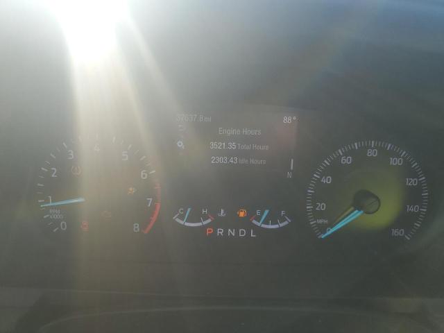 1FM5K8AB4MGC35038 - 2021 FORD EXPLORER POLICE INTERCEPTOR შავი ფოტო 9