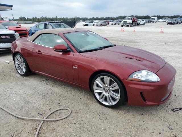 SAJWA4EC6AMB37606 - 2010 JAGUAR XKR BURGUNDY photo 4