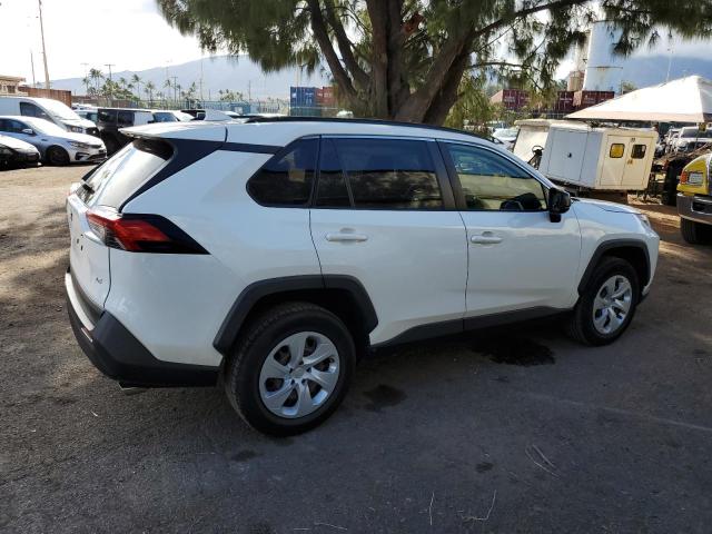 JTMH1RFV8KD040796 - 2019 TOYOTA RAV4 LE WHITE photo 3