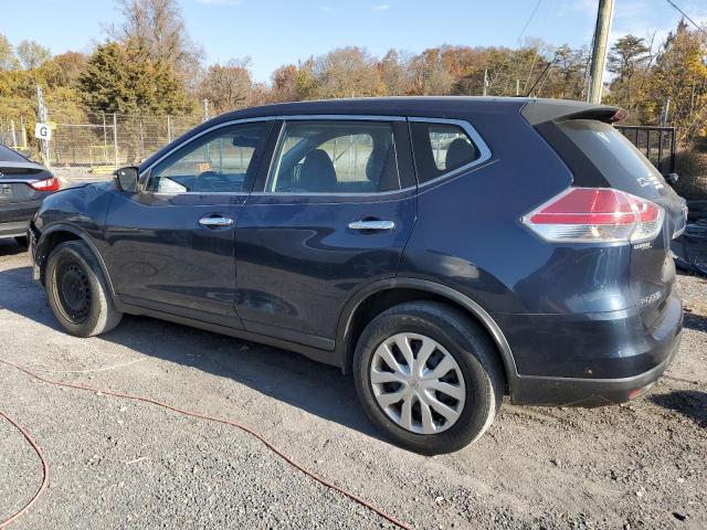 KNMAT2MV5FP565616 - 2015 NISSAN ROGUE S BLUE photo 2