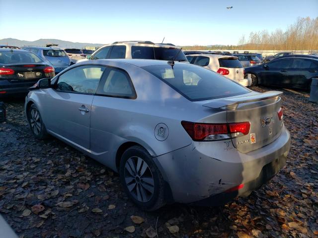 KNAFU6A20D5742552 - 2013 KIA FORTE EX SILVER photo 2