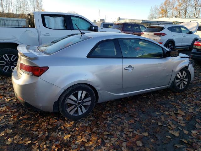 KNAFU6A20D5742552 - 2013 KIA FORTE EX SILVER photo 3