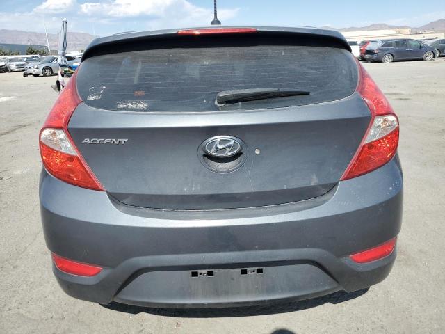 KMHCU5AE2CU051632 - 2012 HYUNDAI ACCENT GLS GRAY photo 6