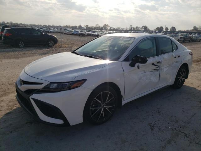 4T1T11AK4PU720089 - 2023 TOYOTA CAMRY SE NIGHT SHADE WHITE photo 1