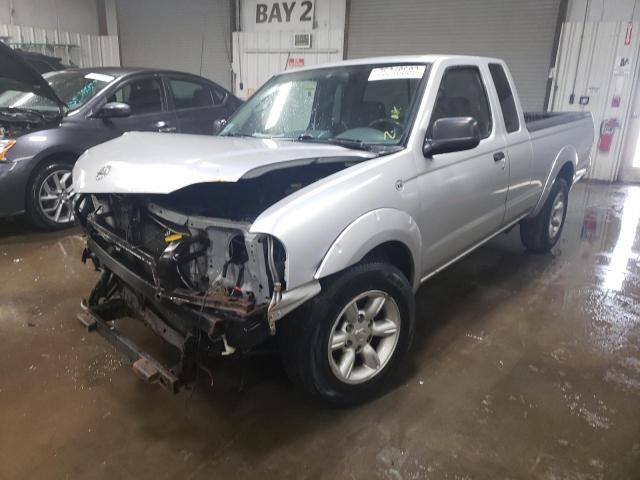 1N6DD26T44C462792 - 2004 NISSAN FRONTIER KING CAB XE SILVER photo 1