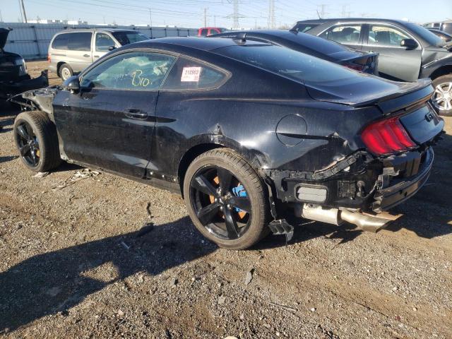 1FA6P8CF1M5107724 - 2021 FORD MUSTANG GT BLACK photo 2