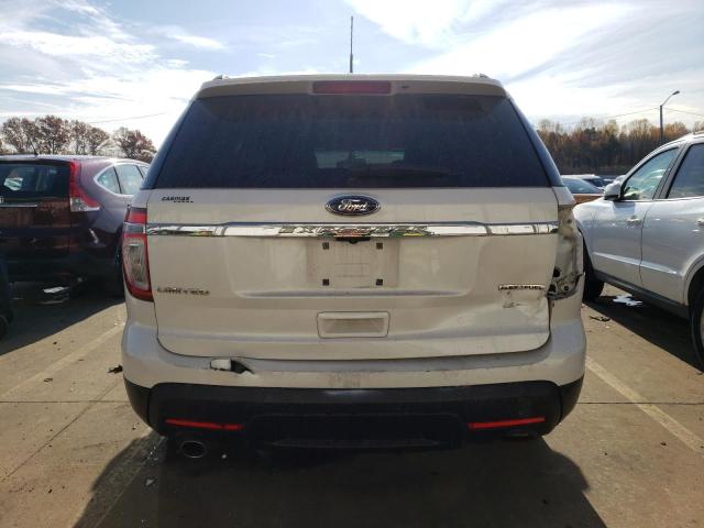 1FM5K7F84EGA86915 - 2014 FORD EXPLORER LIMITED WHITE photo 6