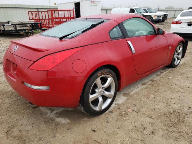 JN1AZ34D56M303028 - 2006 NISSAN 350Z COUPE RED photo 3