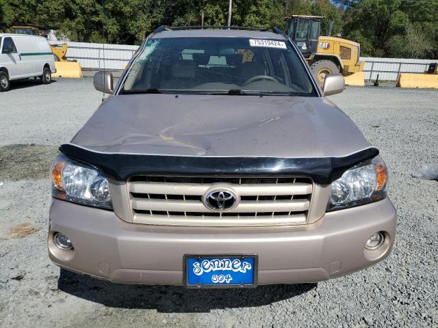 JTEDP21A650045253 - 2005 TOYOTA HIGHLANDER LIMITED GOLD photo 5