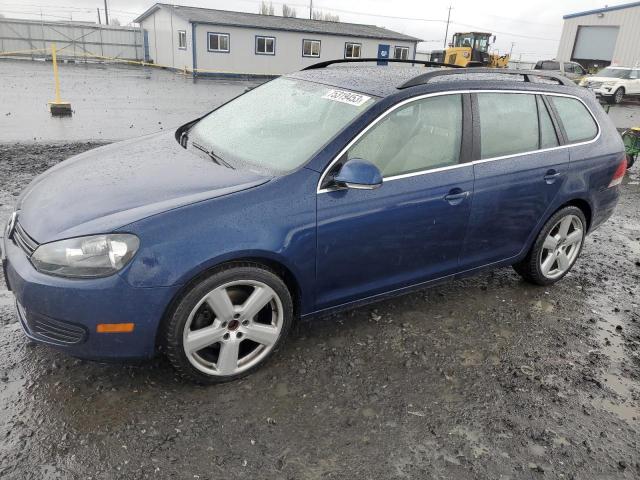 3VWPL7AJ7BM646560 - 2011 VOLKSWAGEN JETTA TDI BLUE photo 1