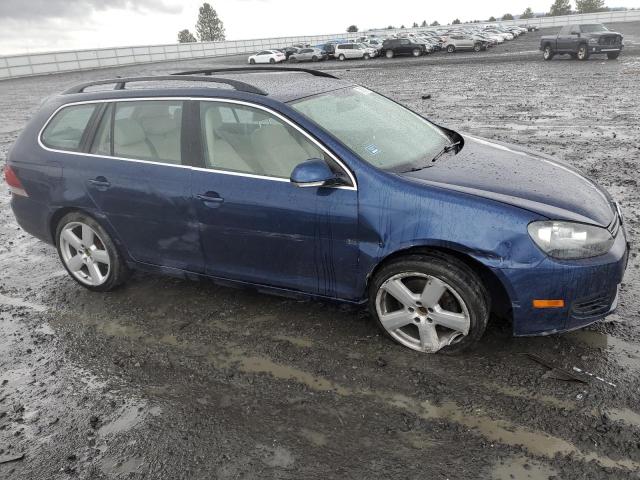 3VWPL7AJ7BM646560 - 2011 VOLKSWAGEN JETTA TDI BLUE photo 4