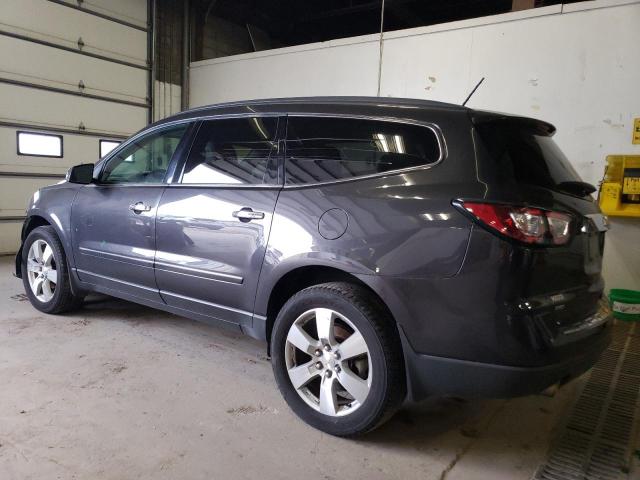 1GNKVJKD3FJ337871 - 2015 CHEVROLET TRAVERSE LTZ GRAY photo 2