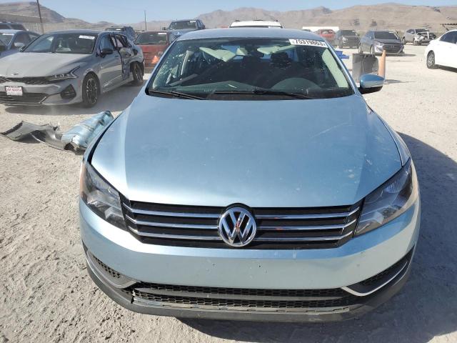 1VWAP7A3XDC009498 - 2013 VOLKSWAGEN PASSAT S BLUE photo 5