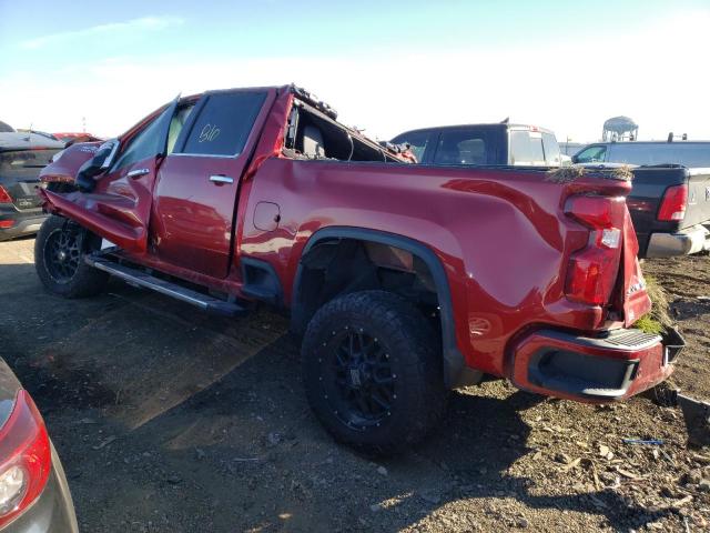 1GC4YREY9PF124143 - 2023 CHEVROLET SILVERADO K2500 HIGH COUNTRY RED photo 2