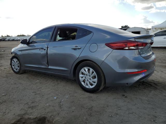 5NPD74LF2JH332028 - 2018 HYUNDAI ELANTRA SE GRAY photo 2