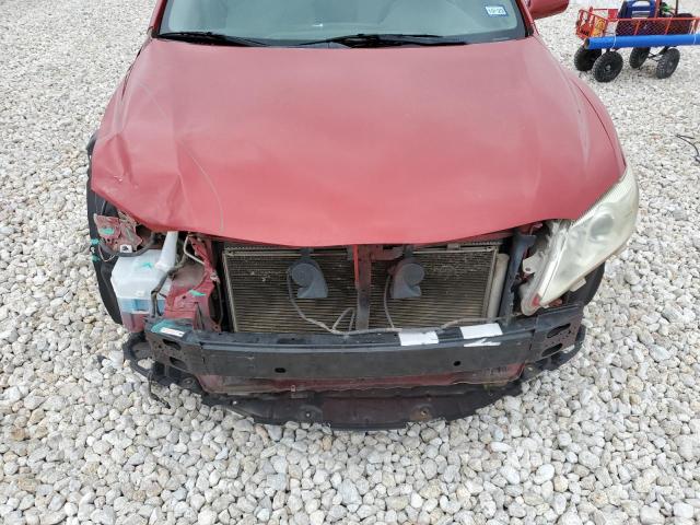 4T1BF3EK0BU649730 - 2011 TOYOTA CAMRY BASE RED photo 11