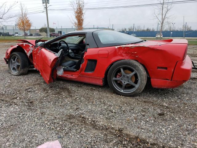 JH4NA1151MT001292 - 1991 ACURA NSX RED photo 2